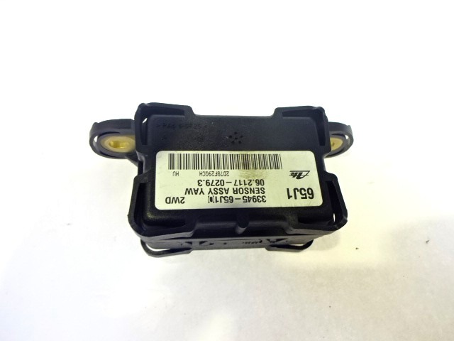 SENSOR ESP OEM N. 33945-65J1 06.2117-0279.3 GEBRAUCHTTEIL OPEL AGILA B (2008 - 2015)BENZINA HUBRAUM 12 JAHR. 2008