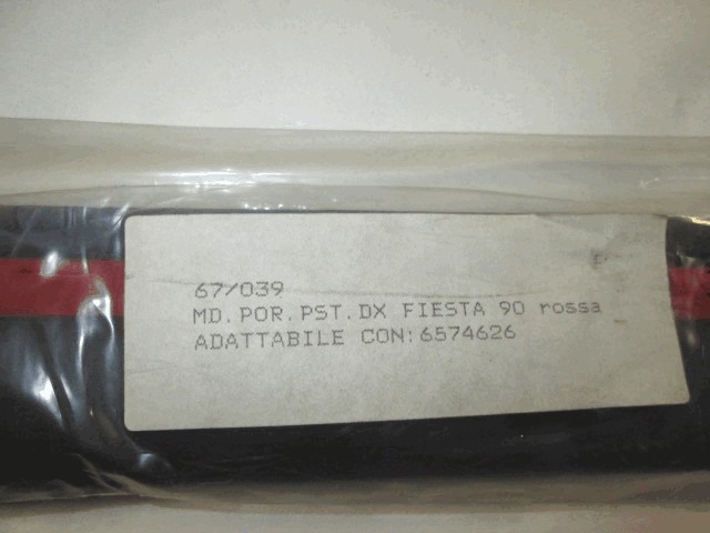 STOSSLEISTE SEITENWAND  OEM N. 6574626 GEBRAUCHTTEIL FORD FIESTA (1989 - 1995)BENZINA HUBRAUM 13 JAHR. 1989