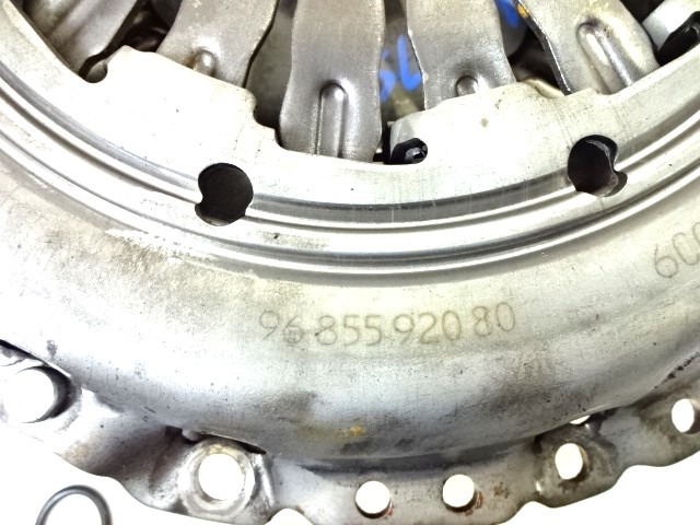 KUPPLUNG OEM N. 9670270580 9685592080 GEBRAUCHTTEIL PEUGEOT 207 / 207 CC WA WC WK (05/2009 - 2015) DIESEL HUBRAUM 16 JAHR. 2010