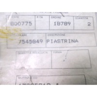ALTRO INTERNO VEICOLO  OEM N. 7545849 GEBRAUCHTTEIL FIAT PANDA (1986 - 2003) BENZINA HUBRAUM 10 JAHR. 1986