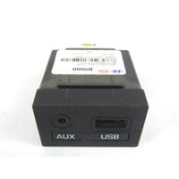 USB / AUX-ANSCHLUSS OEM N. 96120-B9000 GEBRAUCHTTEIL HYUNDAI I10 (DAL 2013)BENZINA HUBRAUM 10 JAHR. 2017