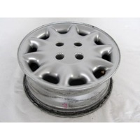 CERCHIO IN LEGA DA 15 POLLICI 4 FORI CITROEN C5 2.2 D 98KW AUT 5P (2002) RICAMBIO USATO 6JX15 CH4-15 INTERASSE 4X108MM