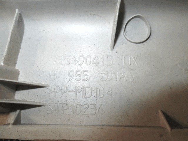 BLENDE SAULE  OEM N. 735490415 GEBRAUCHTTEIL FIAT PANDA 319 (DAL 2011) DIESEL HUBRAUM 13 JAHR. 2011
