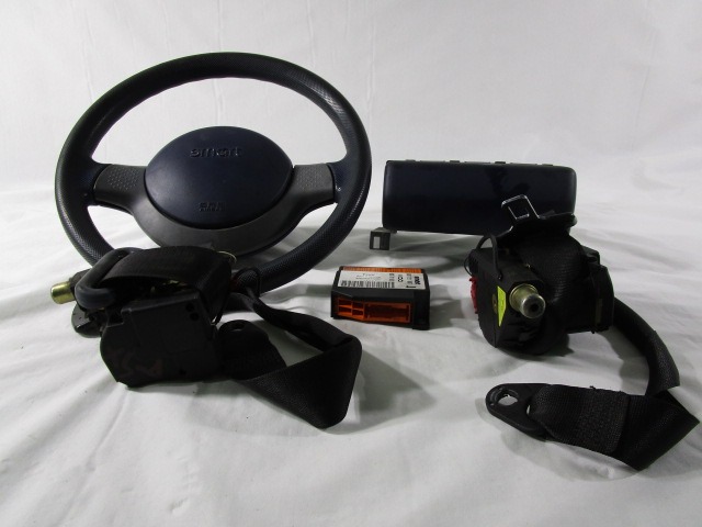 KIT KOMPLETTE AIRBAG OEM N. 9339 KIT AIRBAG COMPLETO GEBRAUCHTTEIL SMART CITY-COUPE/FORTWO/CABRIO W450 (1998 - 2007) BENZINA HUBRAUM 6 JAHR. 2000