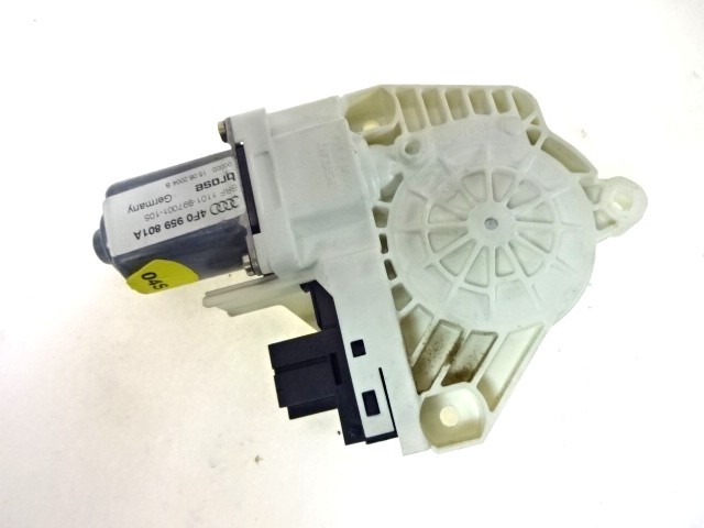 FENSTERMOTOR HINTEN OEM N. 4F0959801A GEBRAUCHTTEIL AUDI A6 C6 4F2 4FH 4F5 BER/SW/ALLROAD (07/2004 - 10/2008) DIESEL HUBRAUM 30 JAHR. 2004