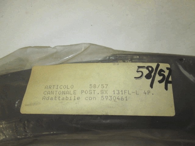 STOSSLEISTE SEITENWAND  OEM N. 5930461 GEBRAUCHTTEIL FIAT 131 (1974 - 1985)BENZINA HUBRAUM 16 JAHR. 1974
