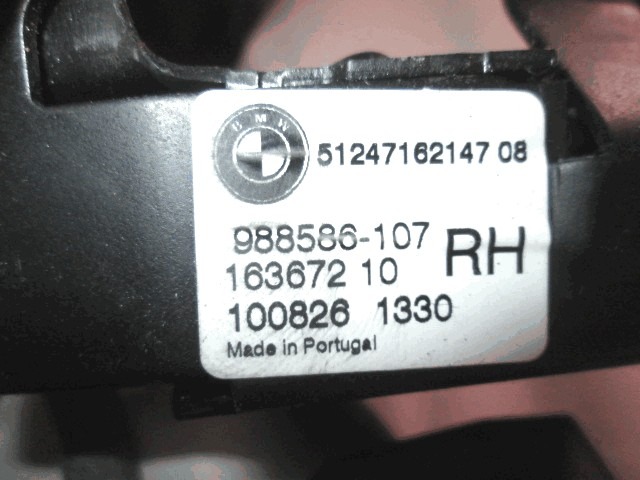 SCHLOSS HECKKLAPPE  OEM N. 51247149630  GEBRAUCHTTEIL BMW SERIE X5 E70 (2006 - 2010) DIESEL HUBRAUM 30 JAHR. 2007