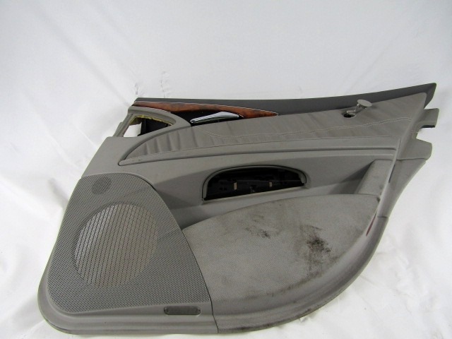 TURVERKLEIDUNG  OEM N. 18632 PANNELLO INTERNO PORTA POSTERIORE GEBRAUCHTTEIL MERCEDES CLASSE E W211 BER/SW (06/2006 - 2009)DIESEL HUBRAUM 30 JAHR. 2006