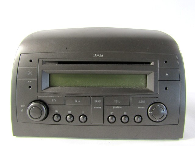 RADIO CD?/ VERSTARKER / HALTER HIFI SYSTEM OEM N. 735345243 GEBRAUCHTTEIL LANCIA Y YPSILON 843 (2003-2006) DIESEL HUBRAUM 13 JAHR. 2004