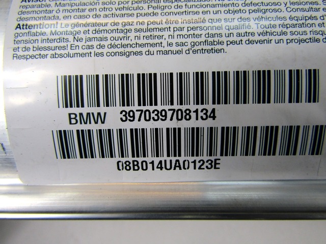 KIT KOMPLETTE AIRBAG OEM N. 22665 KIT AIRBAG COMPLETO GEBRAUCHTTEIL BMW SERIE 5 E60 E61 (2003 - 2010) DIESEL HUBRAUM 30 JAHR. 2008