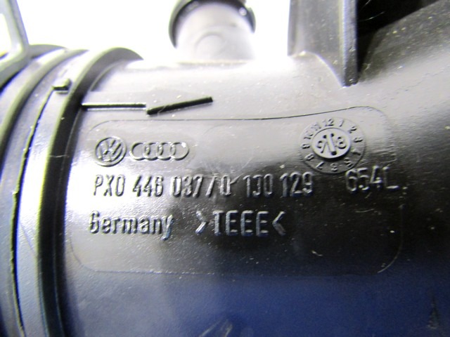 FORMSCHLAUCH OEM N. PX0446037 GEBRAUCHTTEIL VOLKSWAGEN NEW BEETLE (1999 - 2006) DIESEL HUBRAUM 19 JAHR. 2003