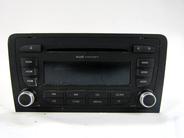 RADIO CD?/ VERSTARKER / HALTER HIFI SYSTEM OEM N. 8P0035186P GEBRAUCHTTEIL AUDI A3 8P 8PA 8P1 (2003 - 2008)DIESEL HUBRAUM 20 JAHR. 2008
