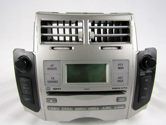 RADIO CD?/ VERSTARKER / HALTER HIFI SYSTEM OEM N. 86120-0D210 GEBRAUCHTTEIL TOYOTA YARIS (01/2006 - 2009) BENZINA HUBRAUM 10 JAHR. 2008