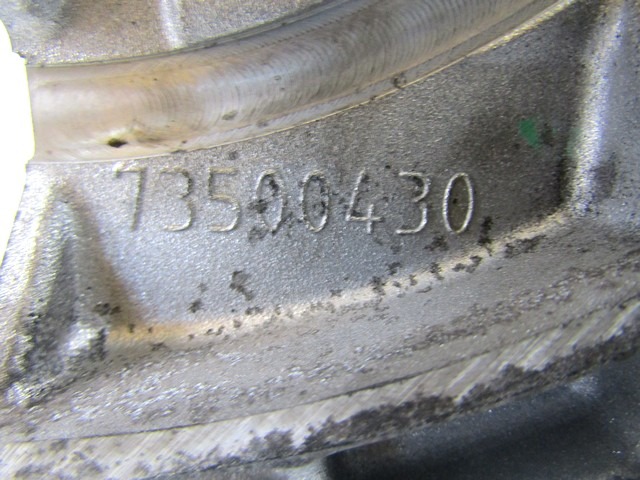 ZYLINDER-KURBELGEHAUSE OEM N. 73500430 GEBRAUCHTTEIL FIAT GRANDE PUNTO 199 (2005 - 2012) DIESEL HUBRAUM 13 JAHR. 2008