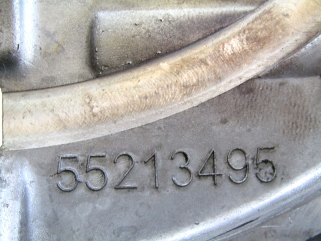 ZYLINDER-KURBELGEHAUSE OEM N. 55213495 GEBRAUCHTTEIL FIAT PUNTO EVO 199 (2009 - 2012)  DIESEL HUBRAUM 13 JAHR. 2012