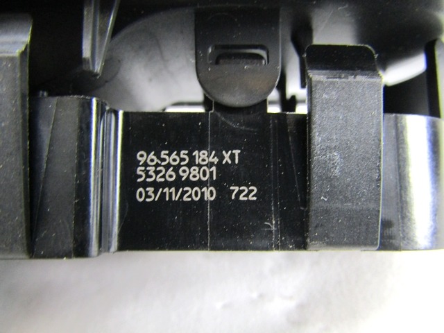 SCHALTER FENSTERHEBER OEM N. 96565184XT GEBRAUCHTTEIL PEUGEOT 308 MK1 T7 4A 4C BER/SW/CC (2007 - 2013) DIESEL HUBRAUM 16 JAHR. 2011