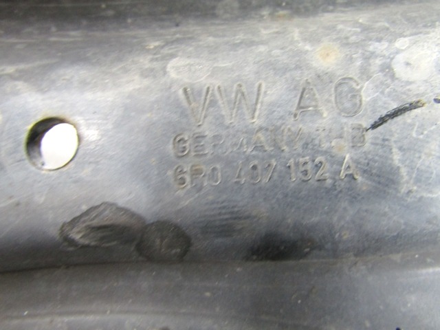 QUERLENKER VORNE RECHTS OEM N. 6R0407152A GEBRAUCHTTEIL SEAT IBIZA MK4 BER/SW (2008 - 2012)DIESEL HUBRAUM 14 JAHR. 2009
