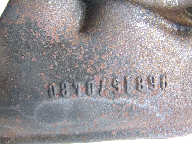 ABGASKRUMMER  OEM N. 9681570480 GEBRAUCHTTEIL PEUGEOT 407 BER/SW (2004 - 06/2008) DIESEL HUBRAUM 20 JAHR. 2008