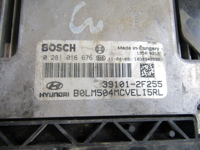 KIT ACCENSIONE AVVIAMENTO OEM N. 33133 KIT ACCENSIONE AVVIAMENTO GEBRAUCHTTEIL HYUNDAI IX35 (2010 - 2015)DIESEL HUBRAUM 20 JAHR. 2010