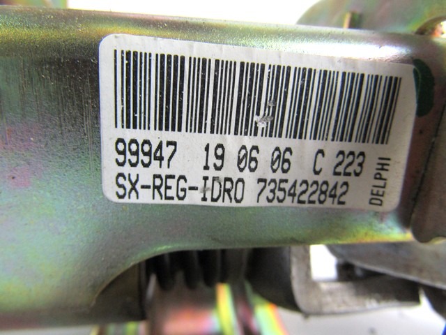 LENKSAULENVERSTELLUNG OEM N. 735422842 GEBRAUCHTTEIL FIAT DOBLO MK1 R (2005 - 2009) DIESEL HUBRAUM 13 JAHR. 2006