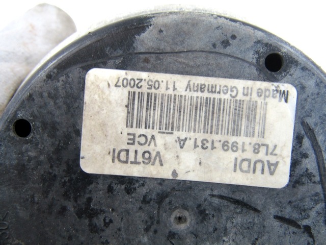 MOTORTRAGER - MOTOR-UNTERSTUTZUNG OEM N. 7L8199131A GEBRAUCHTTEIL AUDI Q7 4L (2005 - 2015) DIESEL HUBRAUM 30 JAHR. 2007