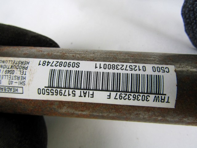 KOPFAIRBAG RECHTS OEM N. 517965500 GEBRAUCHTTEIL FIAT GRANDE PUNTO 199 (2005 - 2012) BENZINA/GPL HUBRAUM 14 JAHR. 2009