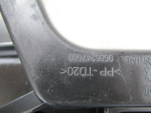 ANBAUTEILE STOSSFANGER HINTEN OEM N. 9686247680 GEBRAUCHTTEIL PEUGEOT 5008 (2009 - 2013) DIESEL HUBRAUM 16 JAHR. 2011