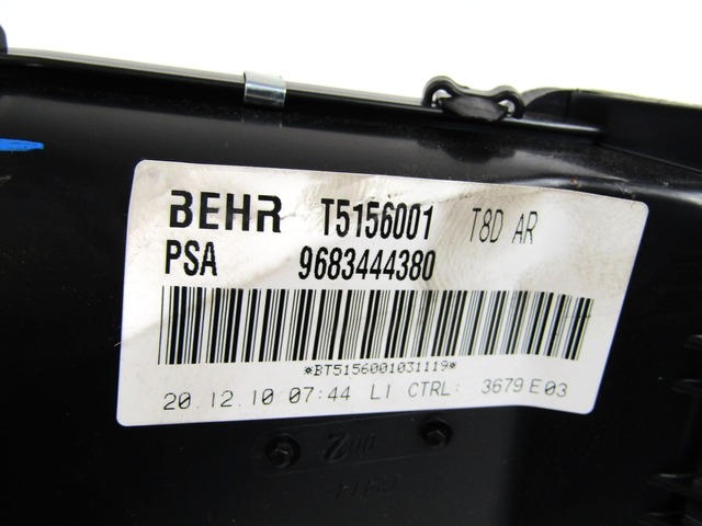 GEBLASE OEM N. 9683444380 GEBRAUCHTTEIL PEUGEOT 5008 (2009 - 2013) DIESEL HUBRAUM 16 JAHR. 2011