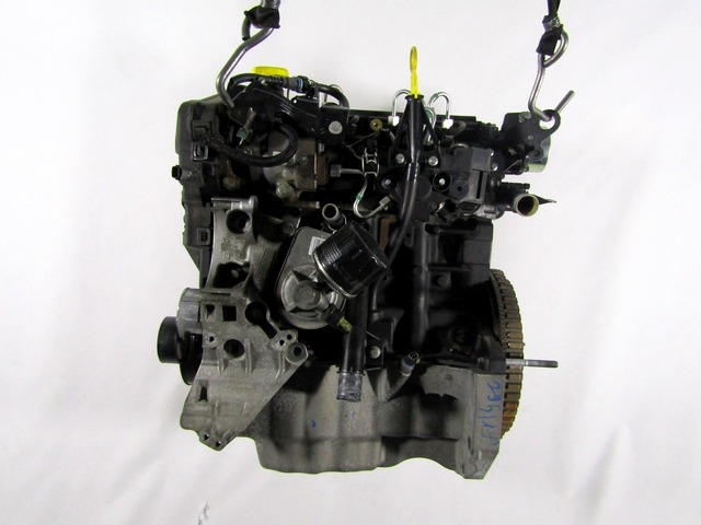 MOTOR OEM N. K9KT7 GEBRAUCHTTEIL RENAULT CLIO (05/2009 - 2013) DIESEL HUBRAUM 15 JAHR. 2009