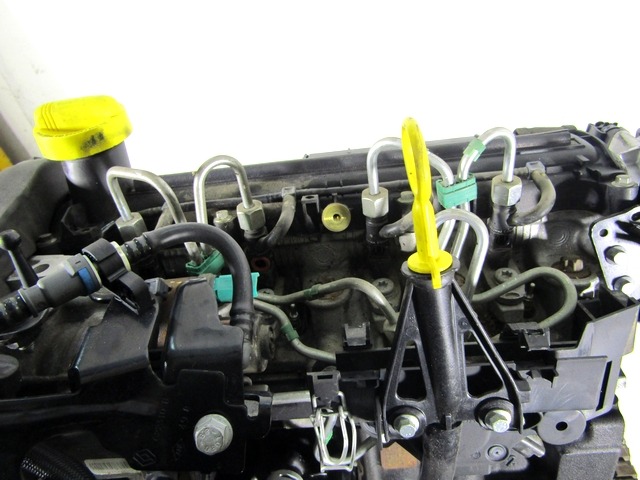 MOTOR OEM N. K9KT7 GEBRAUCHTTEIL RENAULT CLIO (05/2009 - 2013) DIESEL HUBRAUM 15 JAHR. 2009