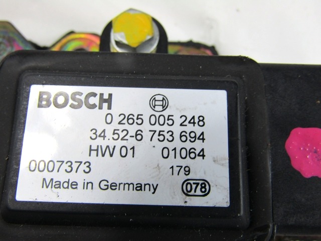 SENSOR ESP OEM N. 0265005248 34526753694 GEBRAUCHTTEIL BMW SERIE X5 E53 (1999 - 2003)BENZINA HUBRAUM 30 JAHR. 2001