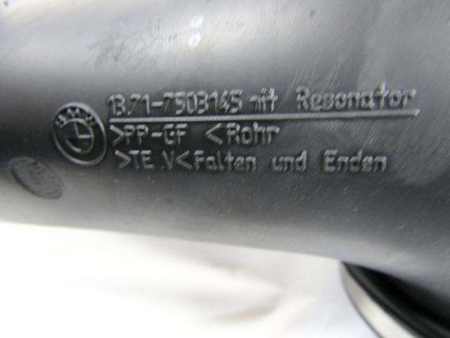 SCHALLDAMPFER EINLASSEN OEM N. 13717503145 GEBRAUCHTTEIL BMW SERIE X5 E53 (1999 - 2003)BENZINA HUBRAUM 30 JAHR. 2001