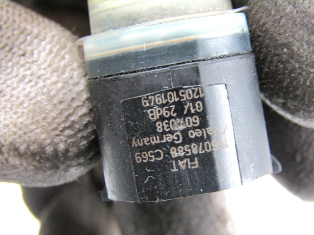 NACHRUSTSATZ PDC  OEM N. 156078588 GEBRAUCHTTEIL FIAT PUNTO EVO 199 (2009 - 2012)  BENZINA HUBRAUM 14 JAHR. 2011