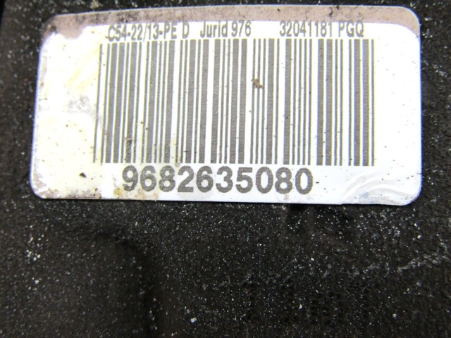 BREMSZANGE VORNE RECHTS OEM N. 9682635080 GEBRAUCHTTEIL CITROEN C3 / PLURIEL (09/2005 - 11/2010) BENZINA HUBRAUM 14 JAHR. 2008