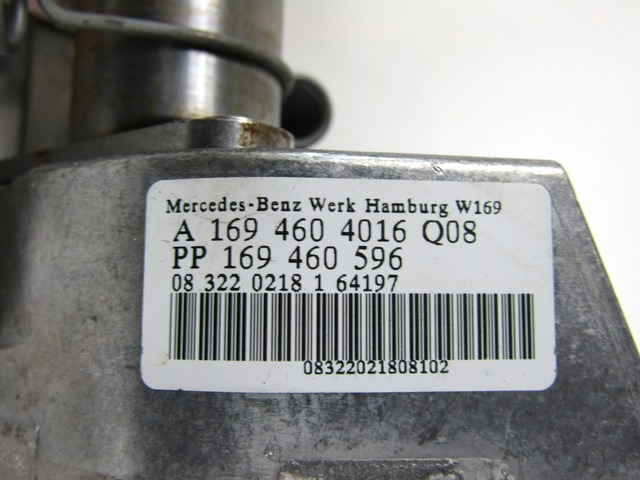 LENKSAULENVERSTELLUNG OEM N. A1694604016 GEBRAUCHTTEIL MERCEDES CLASSE A W169 5P C169 3P RESTYLING (05/2008 - 2012) BENZINA HUBRAUM 15 JAHR. 2008