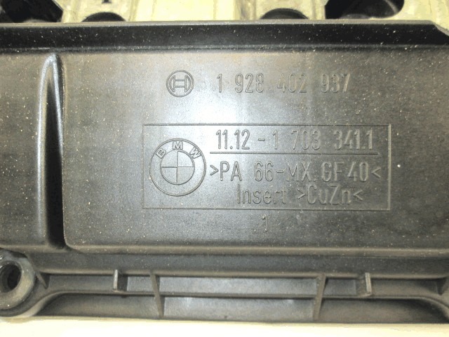 ZYLINDERKOPFHAUBE OEM N. 11217103341 GEBRAUCHTTEIL BMW SERIE X5 E53 (1999 - 2003)BENZINA HUBRAUM 30 JAHR. 2001