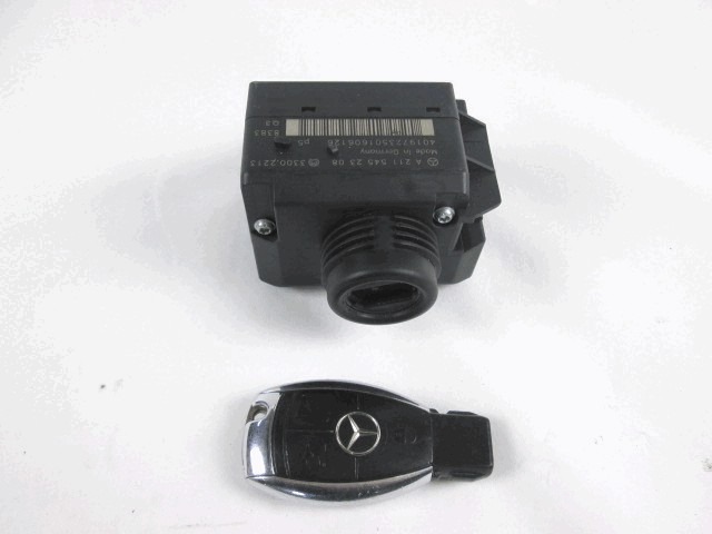 ZUNDSCHLOSS-KIT UND LOCKS OEM N. 13161055 GEBRAUCHTTEIL MERCEDES CLASSE CLS C219 BER (2004 - 2010)DIESEL HUBRAUM 30 JAHR. 2007