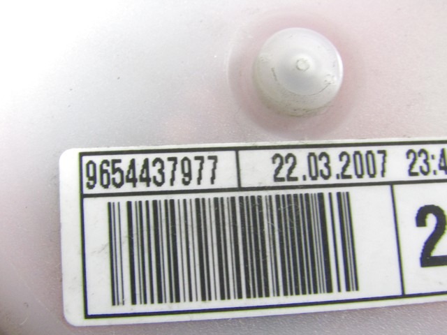 SICHERHEITSGURT OEM N. 9654437977 GEBRAUCHTTEIL CITROEN C4 PICASSO/GRAND PICASSO MK1 (2006 - 08/2013) DIESEL HUBRAUM 16 JAHR. 2007