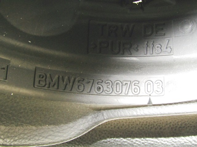 LENKRAD OEM N. 676307603 GEBRAUCHTTEIL BMW SERIE 1 BER/COUPE/CABRIO E81/E82/E87/E88 (2003 - 2007) DIESEL HUBRAUM 20 JAHR. 2006
