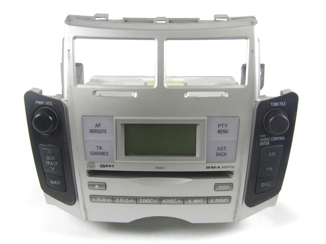 RADIO CD?/ VERSTARKER / HALTER HIFI SYSTEM OEM N. 86120-0D210 GEBRAUCHTTEIL TOYOTA YARIS (01/2006 - 2009) BENZINA HUBRAUM 10 JAHR. 2007