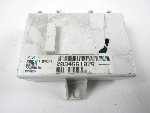 AUDIOVERSTARKER OEM N. 283466187R GEBRAUCHTTEIL RENAULT MEGANE MK3 BER/SPORTOUR/ESTATE (2009 - 2015) DIESEL HUBRAUM 15 JAHR. 2013