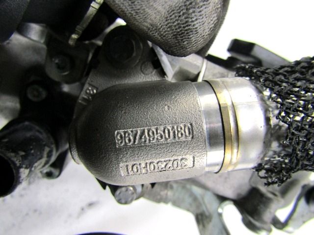 ABGAS-KUHLER OEM N. 9674950180 GEBRAUCHTTEIL PEUGEOT 308 MK1 T7 4A 4C BER/SW/CC (2007 - 2013) DIESEL HUBRAUM 16 JAHR. 2012