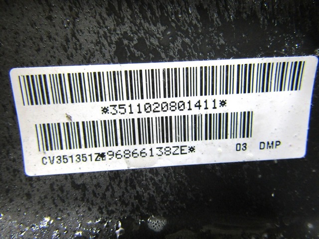LENKRAD OEM N. 96866138ZE GEBRAUCHTTEIL PEUGEOT 5008 (2009 - 2013) DIESEL HUBRAUM 16 JAHR. 2010