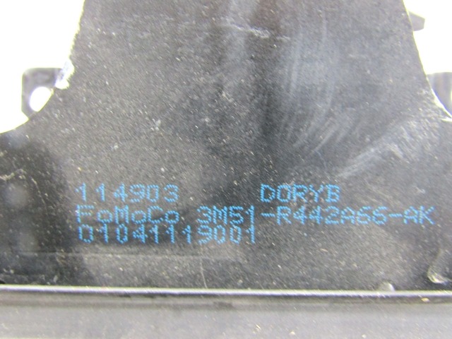 SCHLOSS HECKKLAPPE  OEM N. 3M51-R442A66-AK GEBRAUCHTTEIL FORD CMAX MK1 (10/2003 - 03/2007) DIESEL HUBRAUM 16 JAHR. 2004