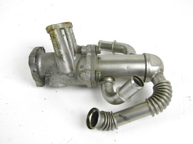 ABGAS-KUHLER OEM N. 18251 RADIATORE SCARICO GAS EGR SCAMBIATORE GEBRAUCHTTEIL LANCIA MUSA MK1 350 (2004 - 2007) DIESEL HUBRAUM 13 JAHR. 2005