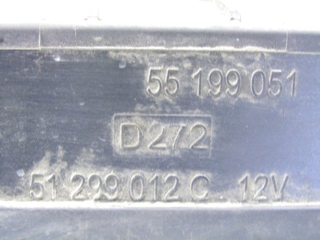 GLUHSTEUERGERAT OEM N. 55199051 GEBRAUCHTTEIL FIAT PUNTO 188 MK2 R (2003 - 2011) DIESEL HUBRAUM 13 JAHR. 2010
