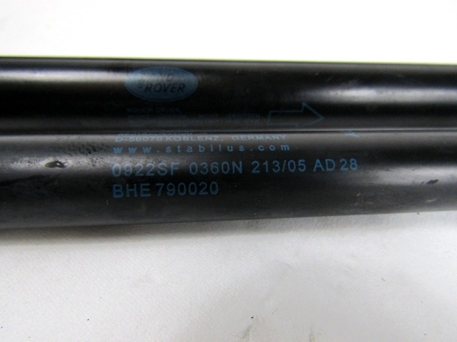 GASDRUCKFEDER HECKKLAPPE OEM N. BHE790020 GEBRAUCHTTEIL LAND ROVER RANGE ROVER SPORT (2005 - 2010) DIESEL HUBRAUM 27 JAHR. 2005