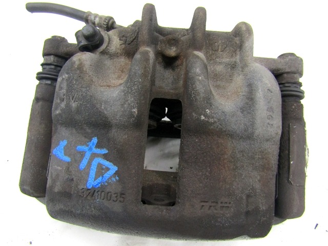 BREMSZANGE VORNE RECHTS OEM N. 1607731780 GEBRAUCHTTEIL FIAT SCUDO ( DAL 2007 ) DIESEL HUBRAUM 20 JAHR. 2008