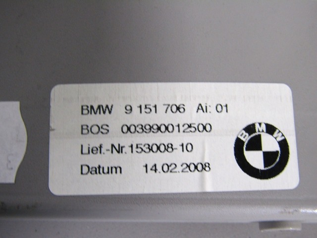 VERKLEIDUNG A- / B- / C-SAULE OEM N. 9151706 GEBRAUCHTTEIL BMW SERIE 3 BER/SW/COUPE/CABRIO E90/E91/E92/E93 (2005 - 08/2008) DIESEL HUBRAUM 20 JAHR. 2008