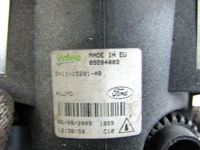 NEBELSCHEINWERFER LINKS OEM N. 2N11-15201-AB GEBRAUCHTTEIL FORD FOCUS BER/SW (2008 - 2011) DIESEL HUBRAUM 16 JAHR. 2010